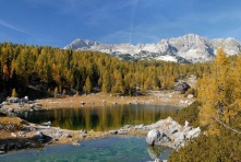 The mountains above Jezersko