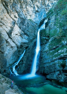 Savica waterfall